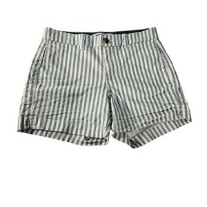 Old Navy Striped Shorts Cuffed Hem Casual Everyday Wear Size 6